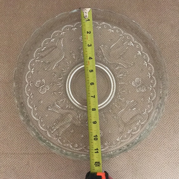 Vintage Spring Garden Chip & Dip Set by INDIANA GLASS - Picture 9 of 11